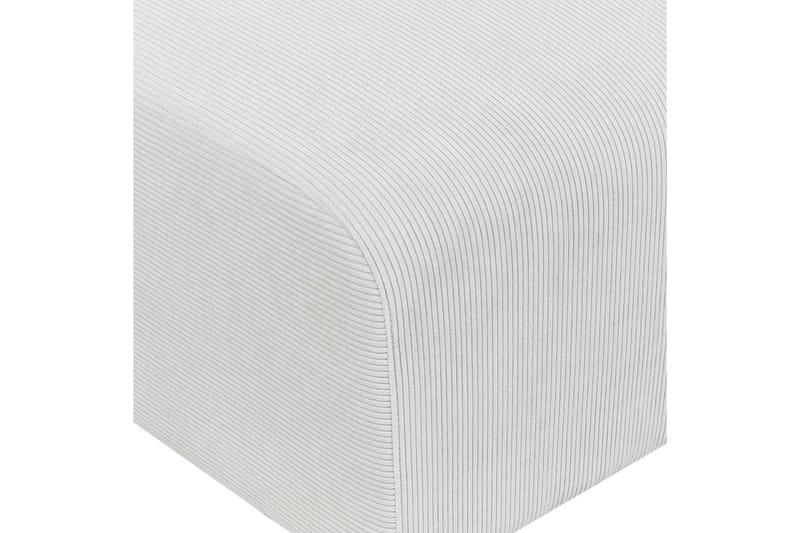 Fotpall Falsterbo Off-white, Cordfløyel - Off-white, Cordfløyel - Møbler - Stoler & lenestoler - Krakk - Fotskammel