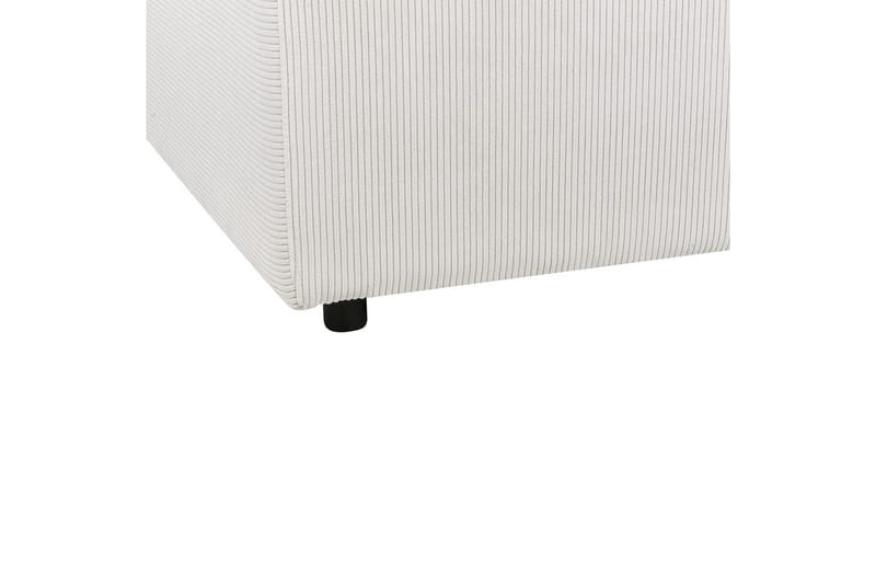 Fotpall Falsterbo Off-white, Cordfløyel - Off-white, Cordfløyel - Møbler - Stoler & lenestoler - Krakk - Fotskammel