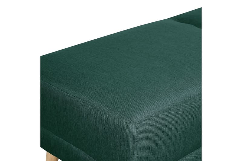 Fotpall Florli Grønn/lyst tre - Grønn/lyst tre - Møbler - Stoler & lenestoler - Krakk - Fotskammel