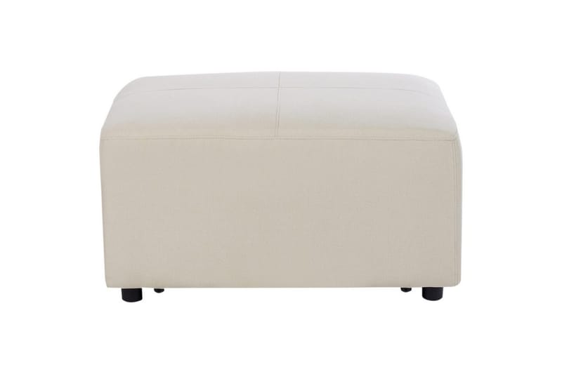 Fotpall Kohlo Beige/svart - Beige/svart - Møbler - Stoler & lenestoler - Krakk - Fotskammel