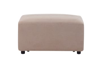 Fotpall Kohlo Taupe/svart - Taupe/svart - Møbler - Stoler & lenestoler - Krakk - Fotskammel
