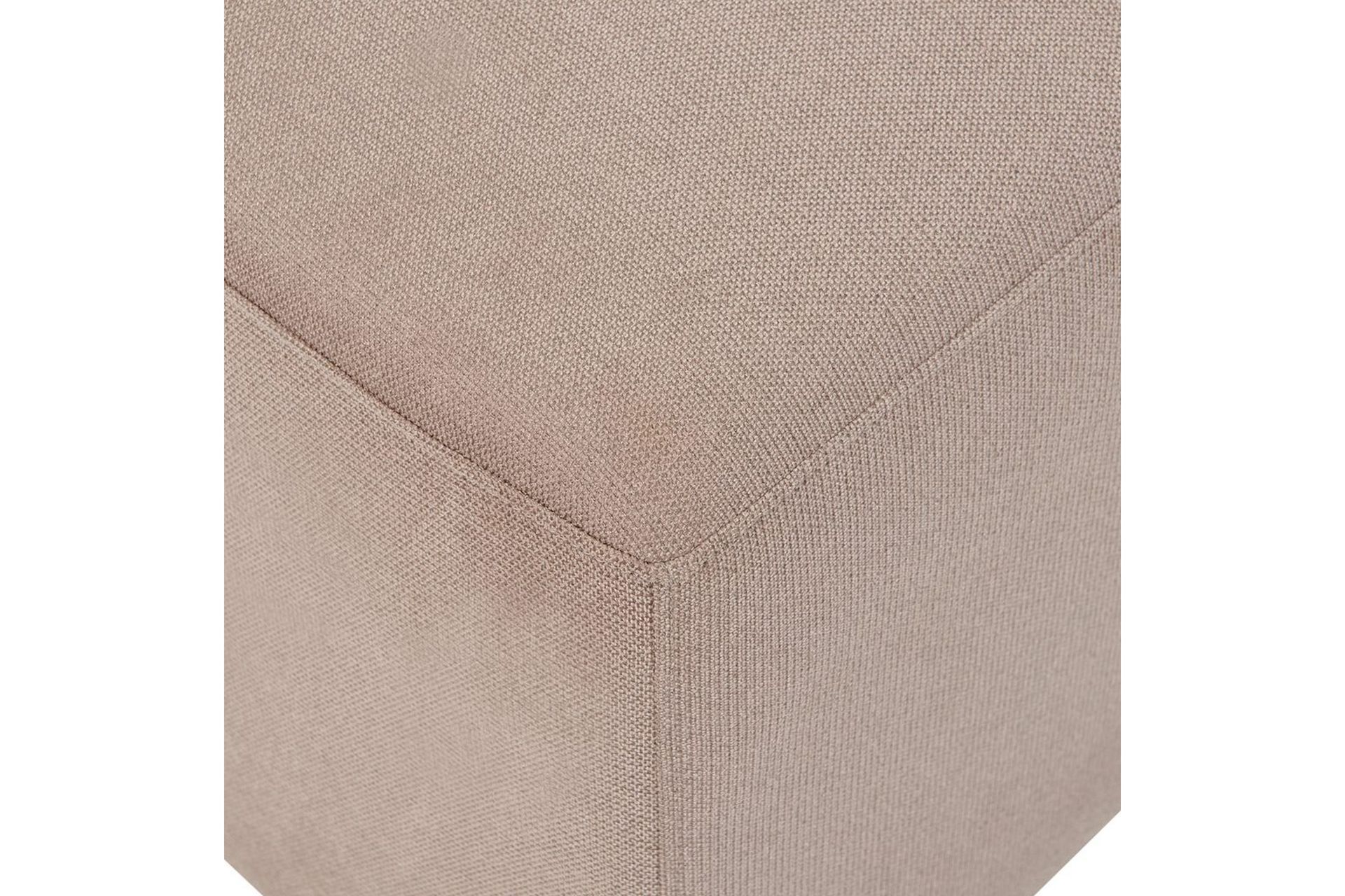 Fotpall Kohlo Taupe/svart - Taupe/svart - Møbler - Stoler & lenestoler - Krakk - Fotskammel