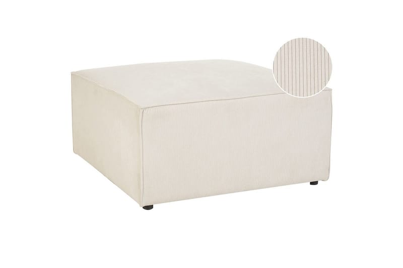 Fotpall Lemvig Beige - Beige - Møbler - Stoler & lenestoler - Krakk - Fotskammel