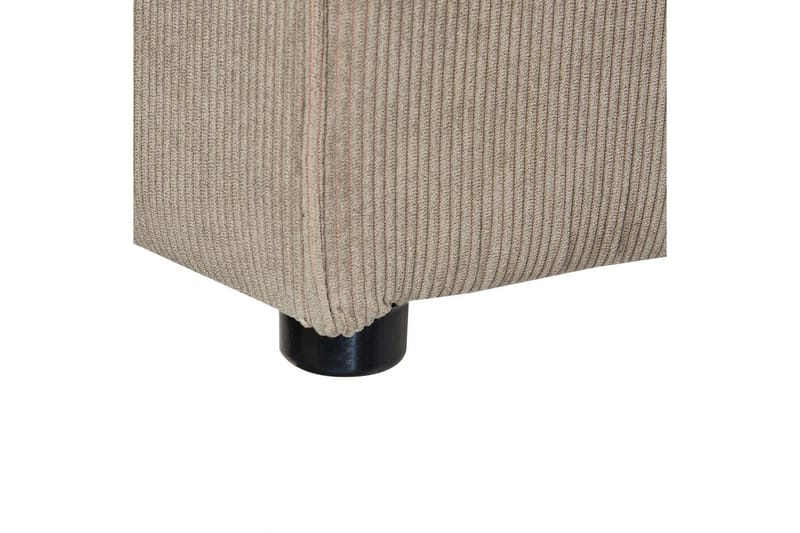 Fotpall Lemvig Taupe - Taupe - Møbler - Stoler & lenestoler - Krakk - Fotskammel
