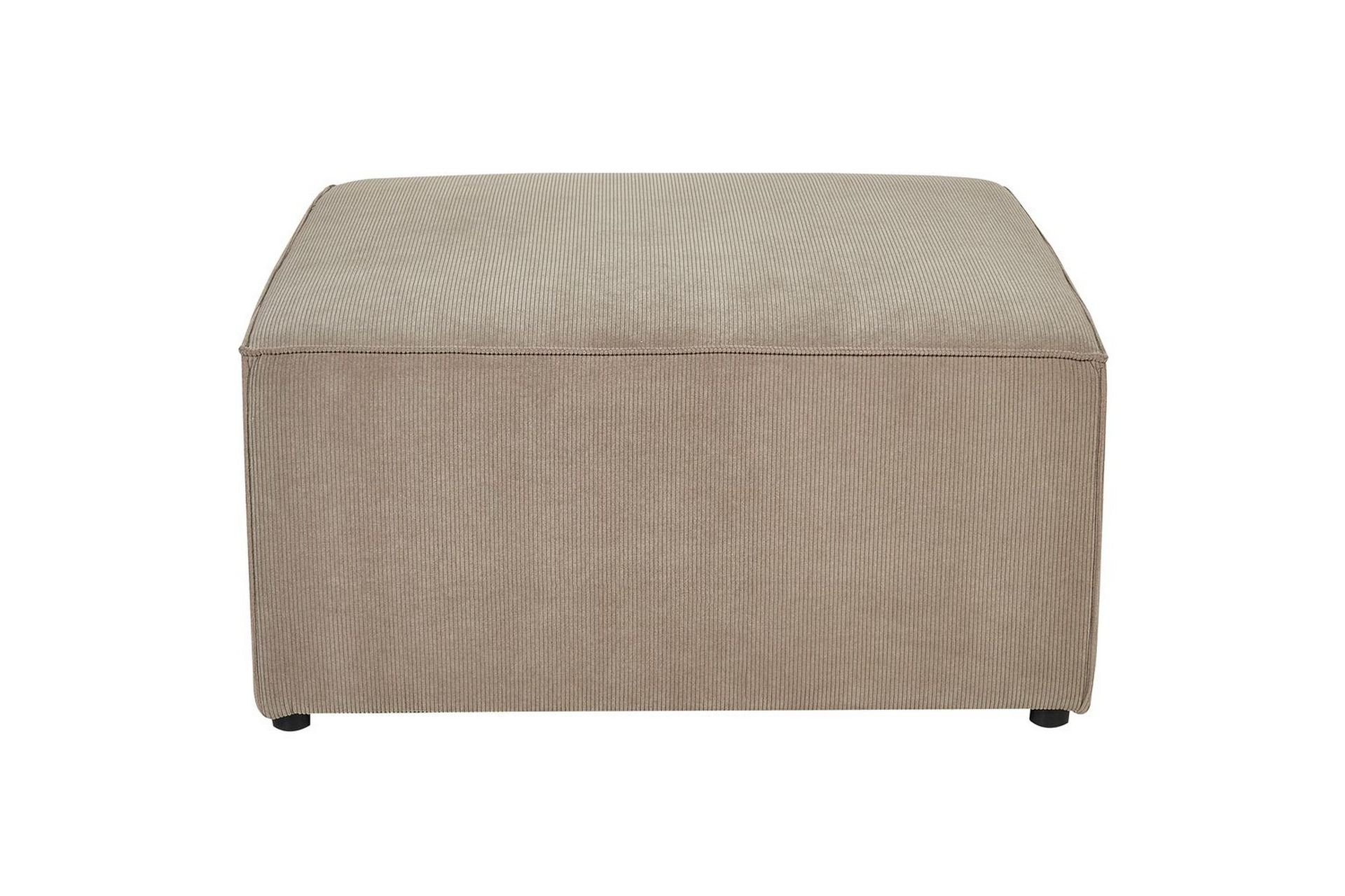 Fotpall Lemvig Taupe - Taupe - Møbler - Stoler & lenestoler - Krakk - Fotskammel