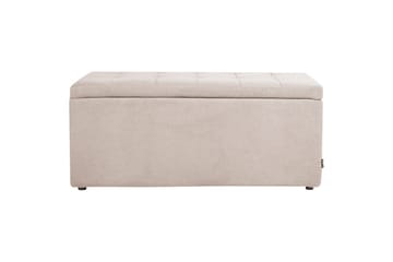 Fotpall Orem Beige/svart - Beige/svart - Møbler - Stoler & lenestoler - Krakk - Fotskammel