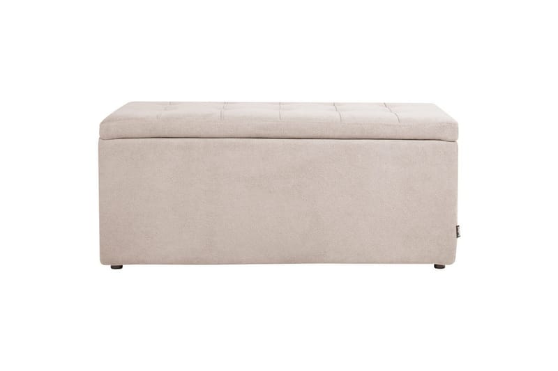 Fotpall Orem Beige/svart - Beige/svart - Møbler - Stoler & lenestoler - Krakk - Fotskammel