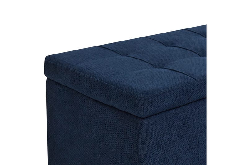 Fotpall Orem Blå/Svart - Blå/Svart - Møbler - Stoler & lenestoler - Krakk - Fotskammel