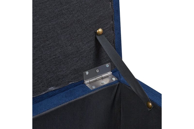 Fotpall Orem Blå/Svart - Blå/Svart - Møbler - Stoler & lenestoler - Krakk - Fotskammel