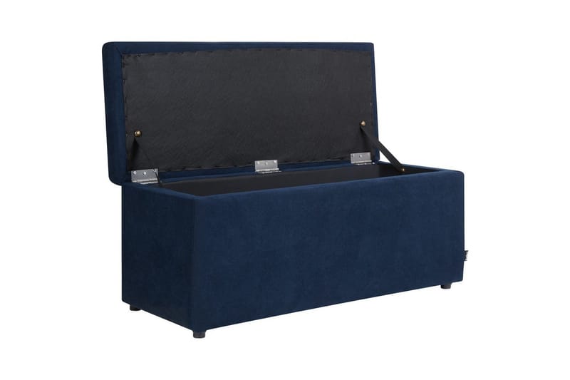 Fotpall Orem Blå/Svart - Blå/Svart - Møbler - Stoler & lenestoler - Krakk - Fotskammel