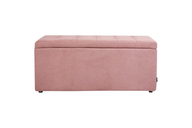 Fotpall Orem Rosa/Svart - Rosa/Svart - Møbler - Stoler & lenestoler - Krakk - Fotskammel