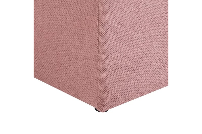 Fotpall Orem Rosa/Svart - Rosa/Svart - Møbler - Stoler & lenestoler - Krakk - Fotskammel