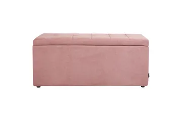 Fotpall Orem Rosa/Svart - Rosa/Svart - Møbler - Stoler & lenestoler - Krakk - Fotskammel