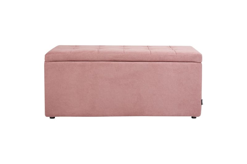 Fotpall Orem Rosa/Svart - Rosa/Svart - Møbler - Stoler & lenestoler - Krakk - Fotskammel