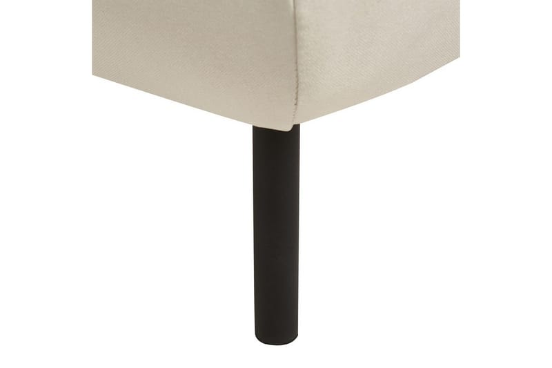 Fotpall Tonsberg Beige/svart - Beige/svart - Møbler - Stoler & lenestoler - Krakk - Fotskammel