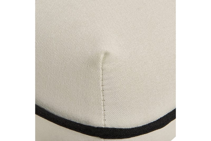 Fotpall Tonsberg Beige/svart - Beige/svart - Møbler - Stoler & lenestoler - Krakk - Fotskammel