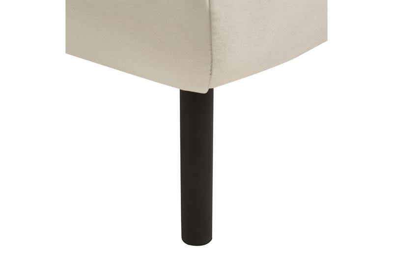 Fotpall Tonsberg Beige/svart - Beige/svart - Møbler - Stoler & lenestoler - Krakk - Fotskammel