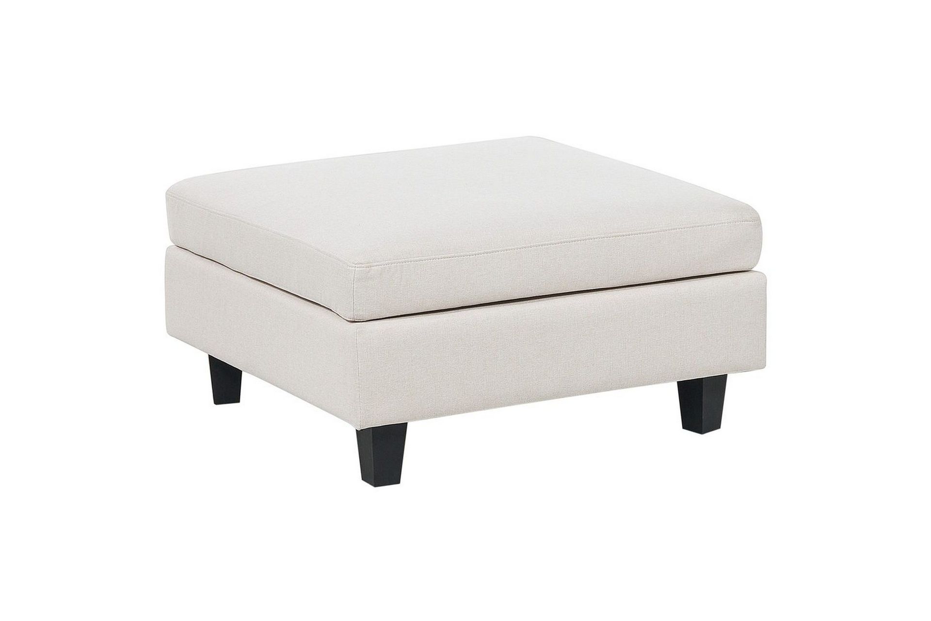 Fotpall Unstad Lysebeige/svart - Lysebeige/svart