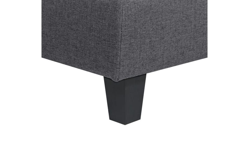 Fotpall Unstad Mørk grå/svart - Mørk grå/svart - Møbler - Stoler & lenestoler - Krakk - Fotskammel