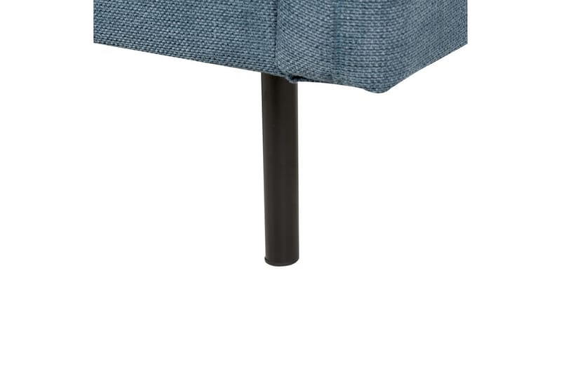 Fotpall Vinterbro Blå/Svart, Chenille - Blå/Svart, Chenille - Møbler - Stoler & lenestoler - Krakk - Fotskammel