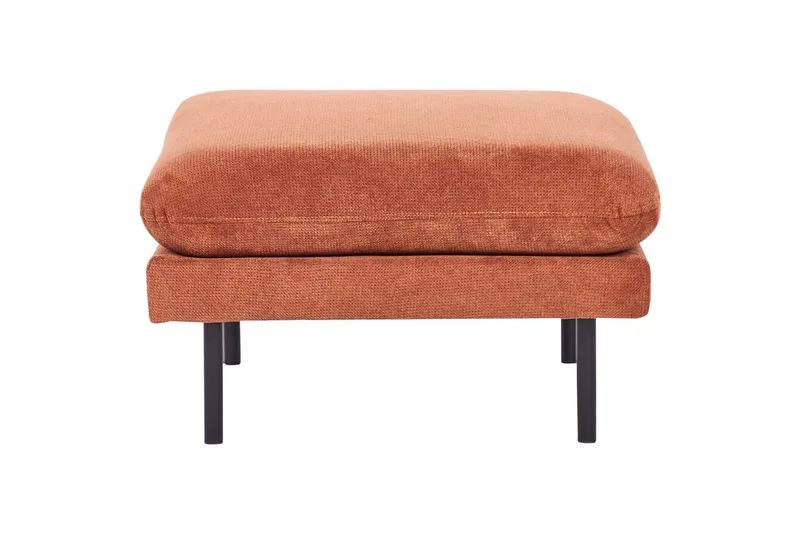 Fotpall Vinterbro Brun/Svart, Chenille - Brun/Svart, Chenille - Møbler - Stoler & lenestoler - Krakk - Fotskammel