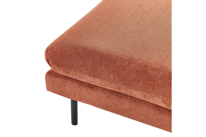 Fotpall Vinterbro Brun/Svart, Chenille - Brun/Svart, Chenille - Møbler - Stoler & lenestoler - Krakk - Fotskammel