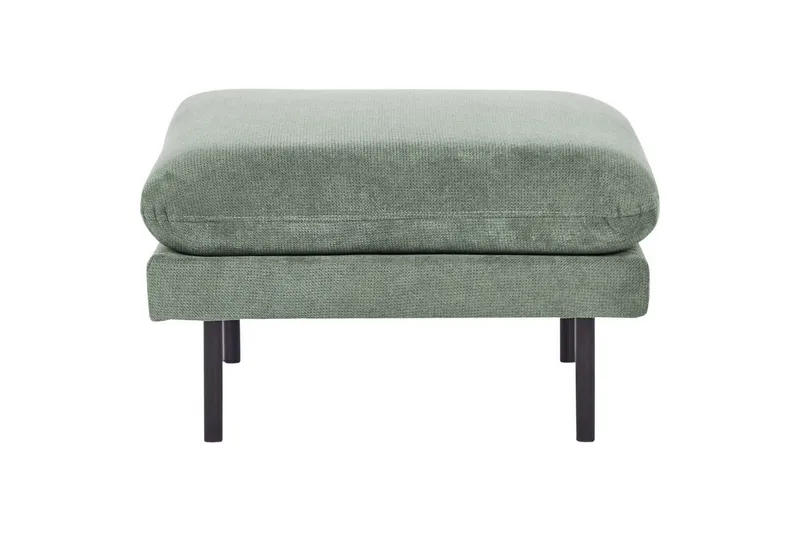 Fotpall Vinterbro Grønn/svart, Polyester - Grønn/svart, Polyester - Møbler - Stoler & lenestoler - Krakk - Fotskammel