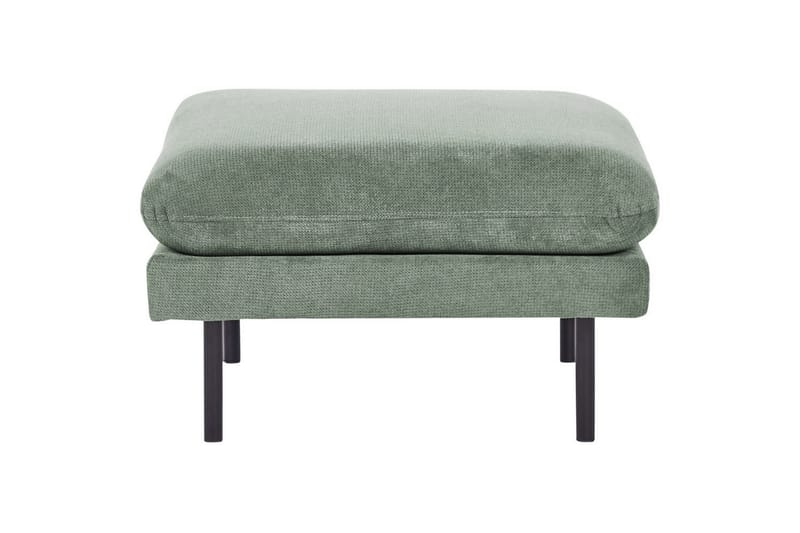 Fotpall Vinterbro Grønn/svart, Polyester - Grønn/svart, Polyester - Møbler - Stoler & lenestoler - Krakk - Fotskammel