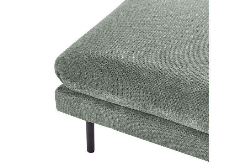 Fotpall Vinterbro Grønn/svart, Polyester - Grønn/svart, Polyester - Møbler - Stoler & lenestoler - Krakk - Fotskammel