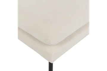Fotpall Vinterbro Lysebeige/svart, Polyester - Lysebeige/svart, Polyester - Møbler - Stoler & lenestoler - Krakk - Fotskammel