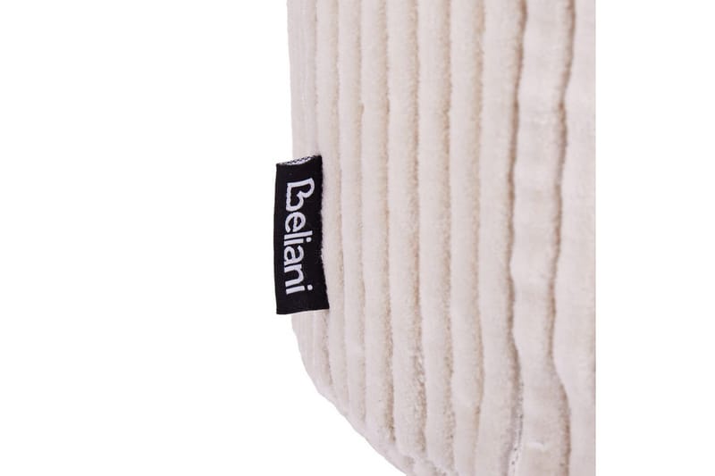 Fotpall Zikria Beige - Beige - Møbler - Stoler & lenestoler - Krakk - Puff