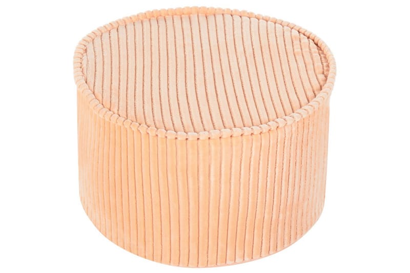 Fotpall Zikria Rosa - Rosa - Møbler - Stoler & lenestoler - Krakk - Puff