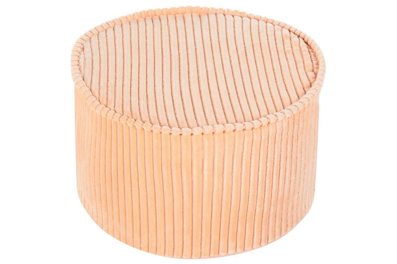 Fotpall Zikria Rosa - Rosa - Møbler - Stoler & lenestoler - Krakk - Puff