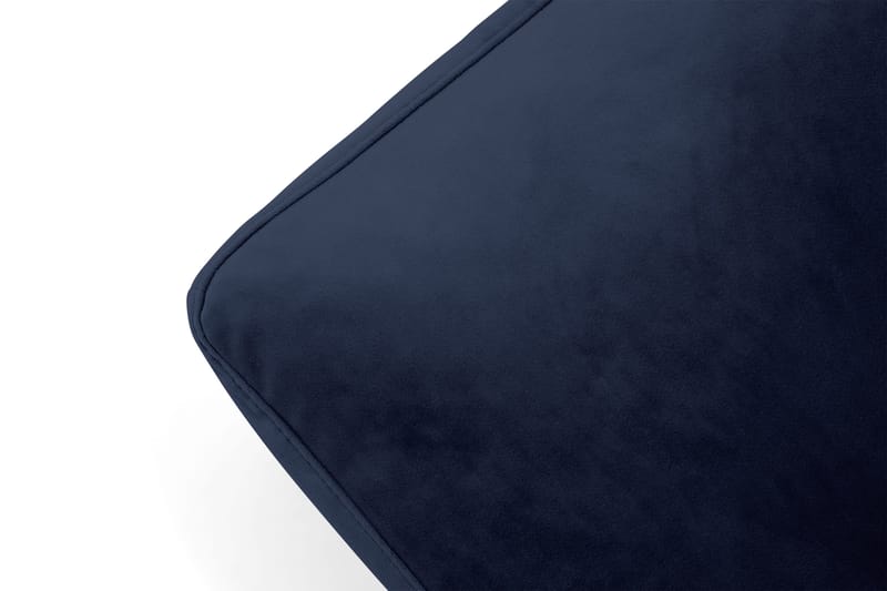 Andrew Fotskammel Fløyel - Midnattsblå/Krom - Møbler - Stoler & lenestoler - Krakk - Fotskammel