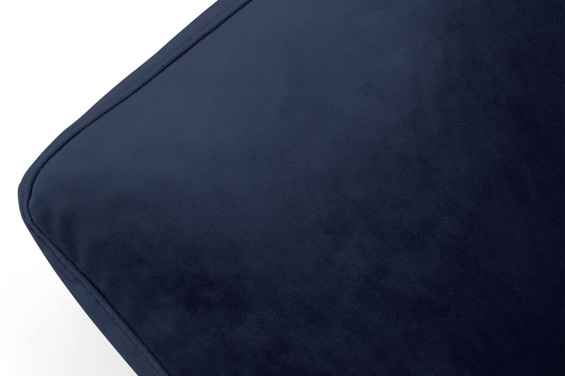 Andrew Fotskammel Fløyel - Midnattsblå/Messing - Møbler - Stoler & lenestoler - Krakk - Fotskammel