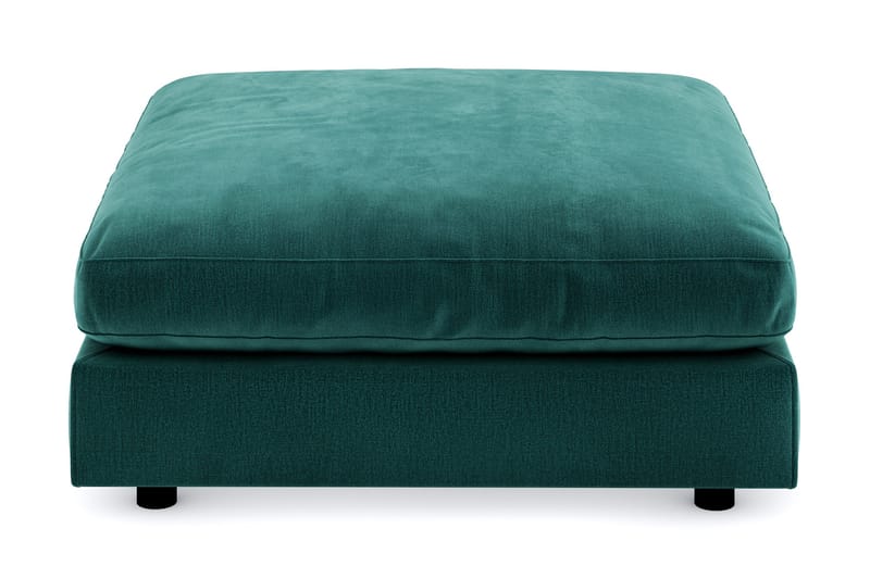 Arken Fotskammel Fløyel - Mørkegrønn - Møbler - Stoler & lenestoler - Krakk - Fotskammel