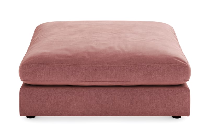 Arken Fotskammel Fløyel - Rosa - Møbler - Stoler & lenestoler - Krakk - Fotskammel