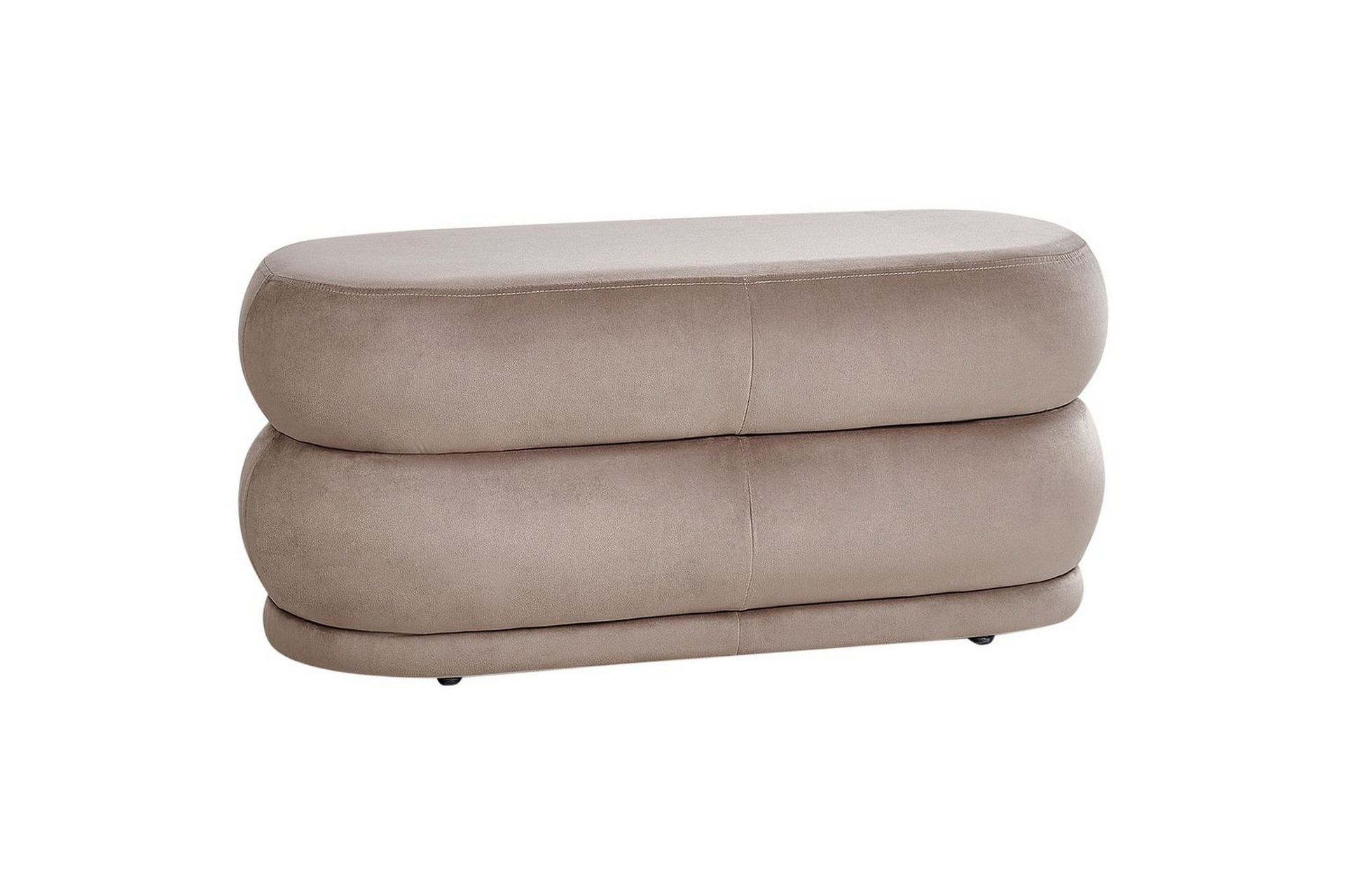 Bäddfotpall Beige -