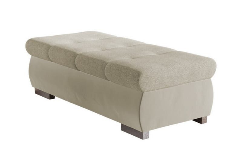 Cerys Fotpall 60 cm - Beige - Møbler - Stoler & lenestoler - Krakk - Fotskammel