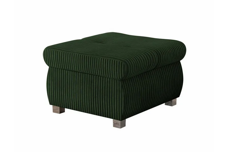 Cerys Fotpall 60 cm, Grøn