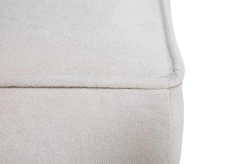 Chesterfield Deluxe Fotskammel Fløyel - Beige - Møbler - Stoler & lenestoler - Krakk - Fotskammel - Chesterfield fotskammel