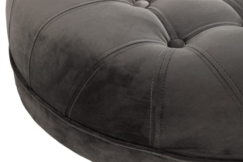 Chesterfield Deluxe Fotskammel - Grå - Møbler - Stoler & lenestoler - Krakk - Fotskammel - Chesterfield fotskammel