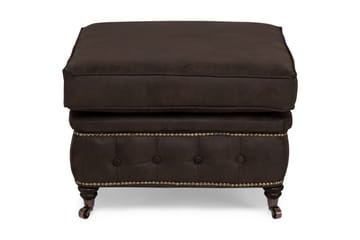 Chesterfield Deluxe Fotskammel Vintage - Mørkebrun - Møbler - Stoler & lenestoler - Krakk - Fotskammel - Chesterfield fotskammel
