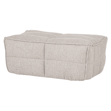 Fotskammel Cluster 104 cm - Sandbeige - Møbler - Stoler & lenestoler - Krakk - Fotskammel