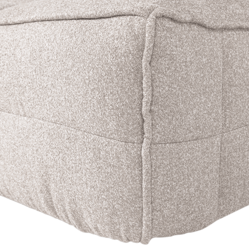 Fotskammel Cluster 104 cm - Sandbeige - Møbler - Stoler & lenestoler - Krakk - Fotskammel