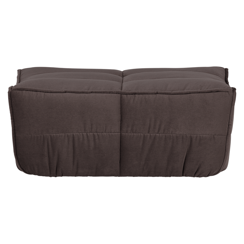 Fotskammel Cluster 104 cm - Sjokoladebrun - Møbler - Stoler & lenestoler - Krakk - Fotskammel