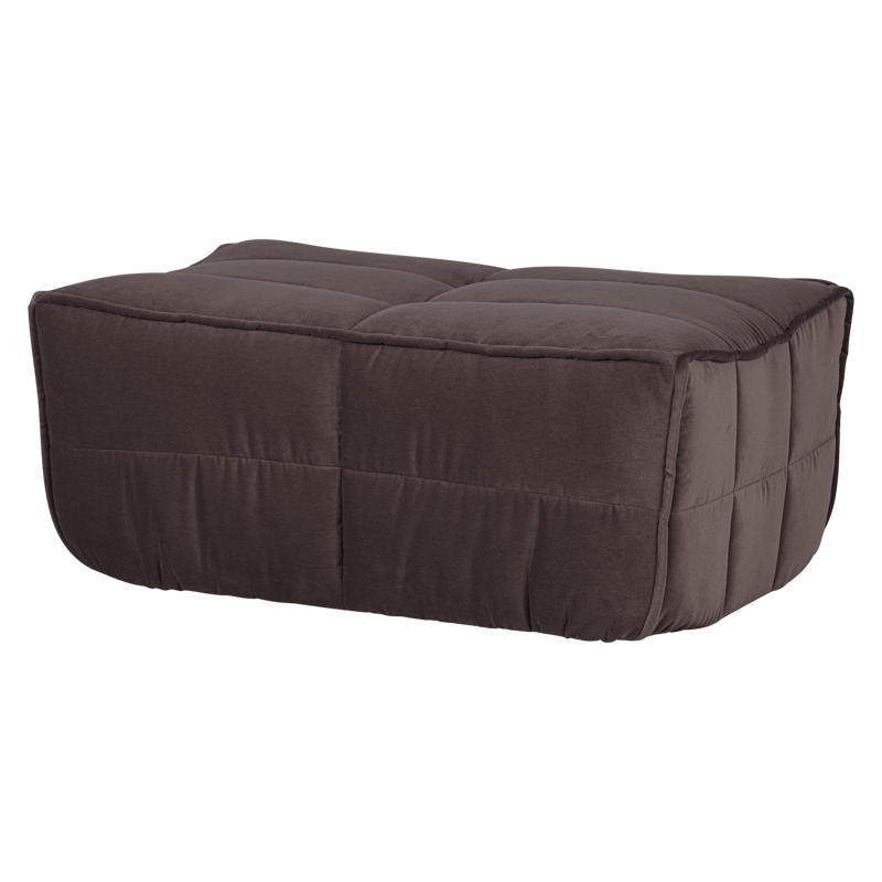 Fotskammel Cluster 104 cm, Sjokoladebrun