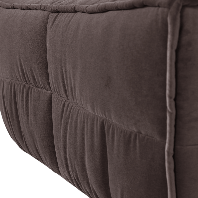 Fotskammel Cluster 104 cm - Sjokoladebrun - Møbler - Stoler & lenestoler - Krakk - Fotskammel