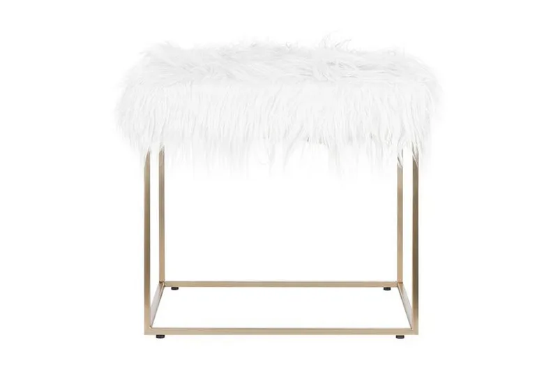 Colonsay Fotskammel - Hvit - Møbler - Stoler & lenestoler - Krakk - Fotskammel