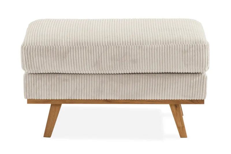 Copenhagen Fotskammel Cordfløyel - Beige - Møbler - Stoler & lenestoler - Krakk - Fotskammel